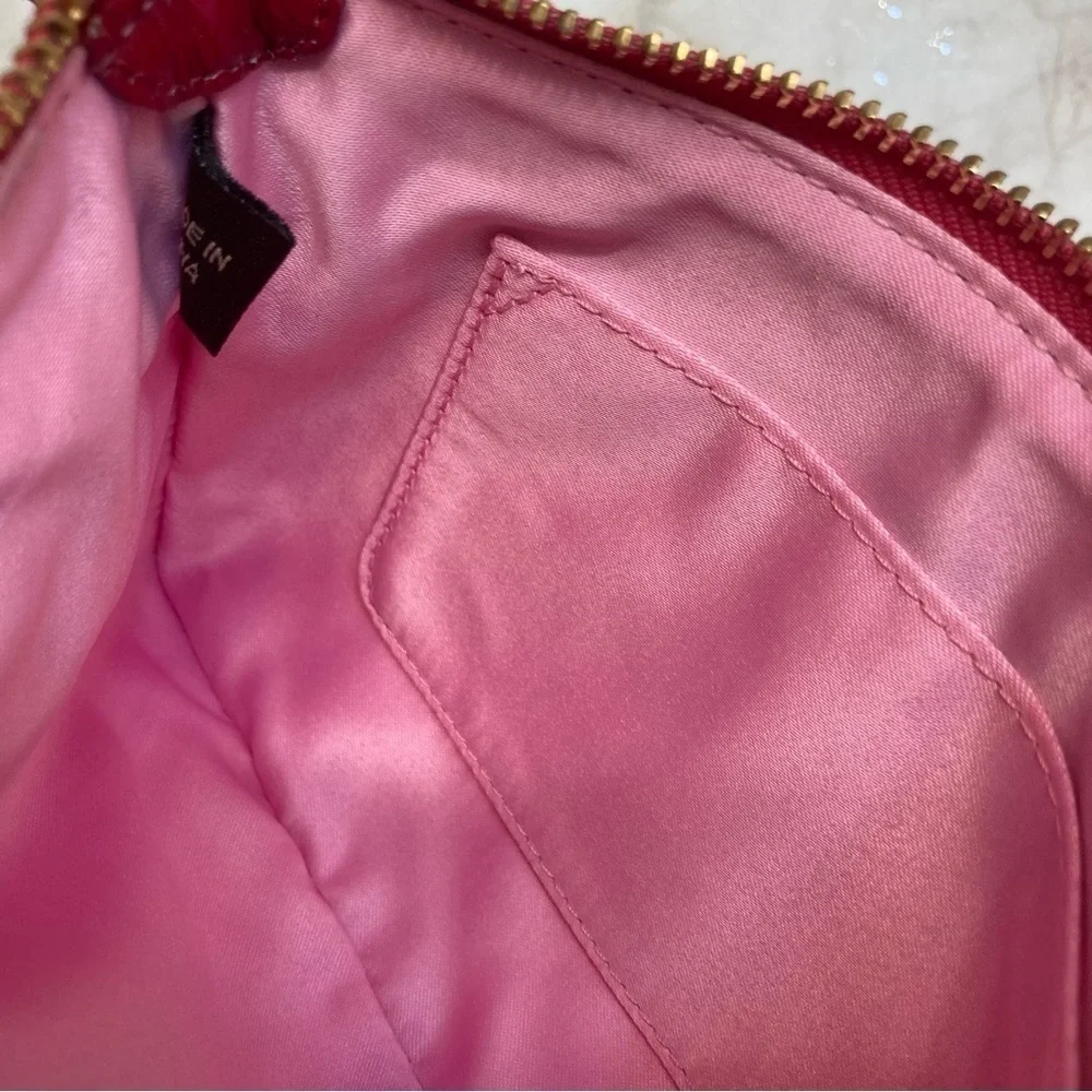 Coach vintage y2k poppy RARE graffiti pink crossbody clutch bag